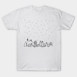 A rainy day in Barcelona T-Shirt